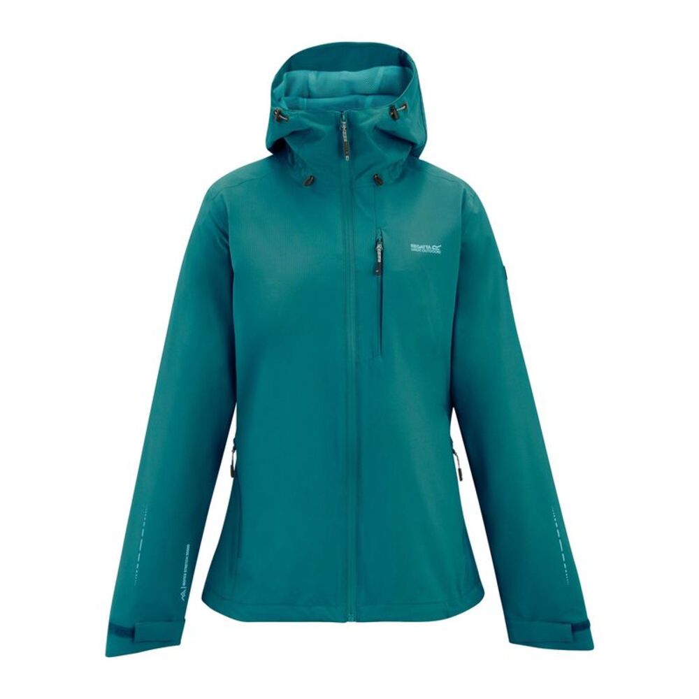 Regatta Womens/Ladies Oklarna Waterproof Jacket / Mediterranea